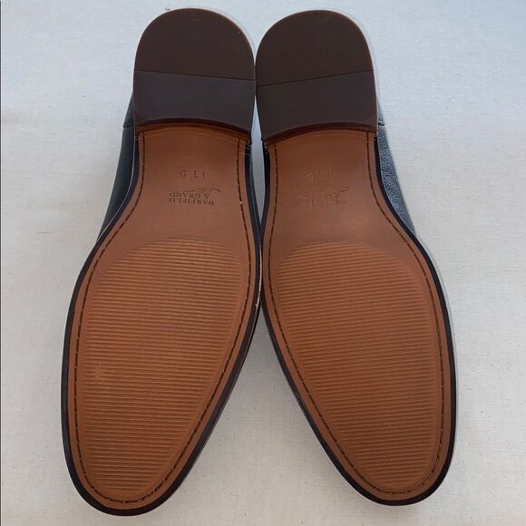 Warfield & Grand Black Leather Slip-On Loafers Horse bit Mark 84902 Men’s 11.5 main image 6